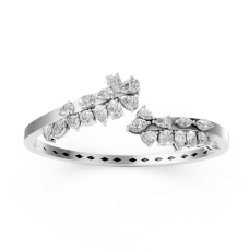 Grand Platinum Diamond Pave Bar Pendant