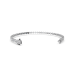 Classic Platinum Diamond Tennis Bracelet with Elegant Prong Settings (6.5 Inch)