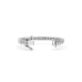 Luxurious Platinum Pave Diamond Link Bracelet (6.5 Inch)