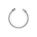 Luxurious Platinum Pave Diamond Link Bracelet (6.5 Inch)
