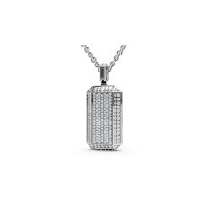 Round Cut Diamond Solitaire Pendant