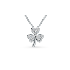 Open-Frame Diamond Pendant
