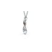 Two-Tone Infinity Diamond Pendant