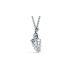 Floral Sunburst Diamond Fan Pendant