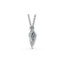Shine Heart Shaped Platinum Pendant