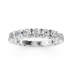  Luxurious Platinum Multi-Diamond Cluster Halo Ring (US Size 5.5)