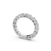  Luxurious Platinum Multi-Diamond Cluster Halo Ring (US Size 5.5)
