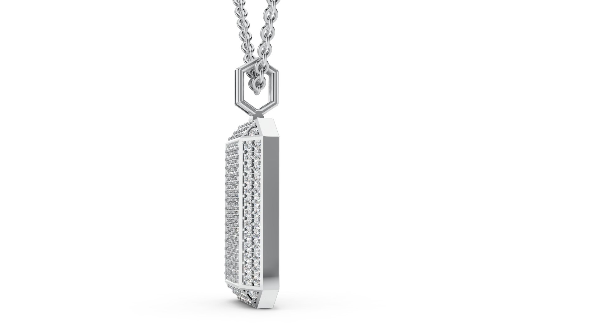 Round Cut Diamond Solitaire Pendant